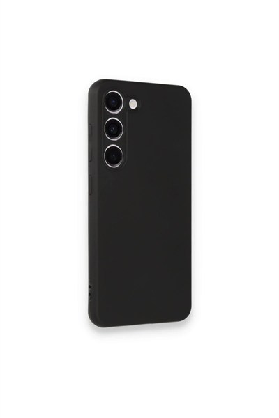 Mey İthalat®  Samsung Galaxy S23 Plus Kılıf First Silikon - Siyah