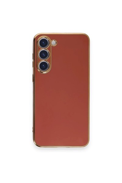 Mey İthalat®  Samsung Galaxy S23 Plus Kılıf Volet Silikon - Kırmızı