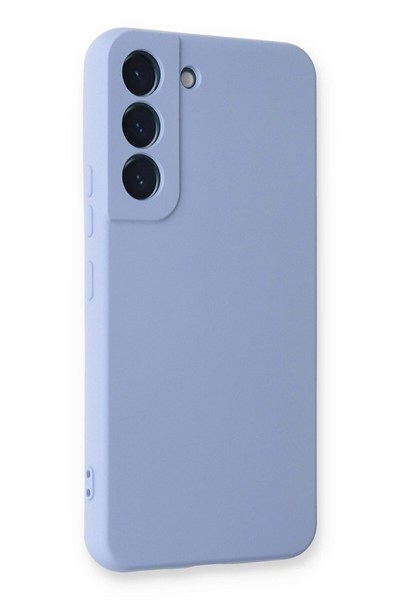 Mey İthalat®  Samsung Galaxy S23 Plus Kılıf Nano içi Kadife Silikon - Lila