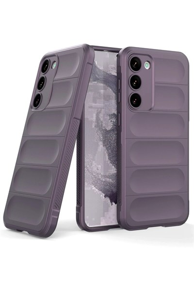 Mey İthalat®  Samsung Galaxy S23 Plus Kılıf Optimum Silikon - Mor