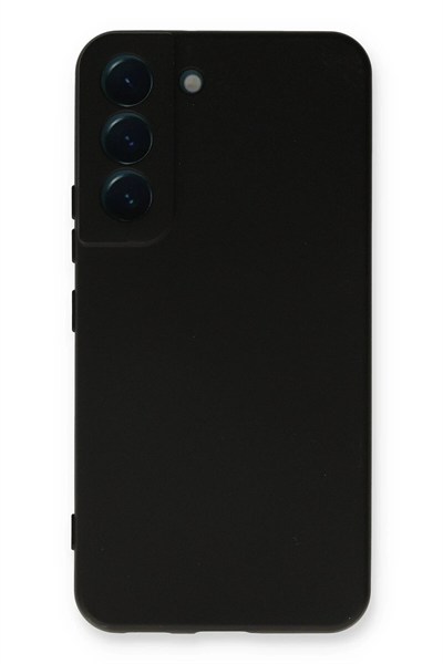 Mey İthalat®  Samsung Galaxy S23 Plus Kılıf Nano içi Kadife Silikon - Siyah