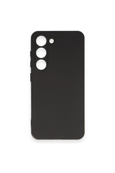 Mey İthalat®  Samsung Galaxy S23 Plus Kılıf First Silikon - Siyah