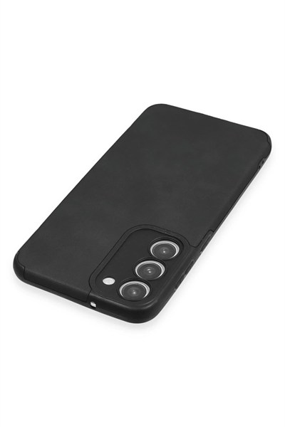 Mey İthalat®  Samsung Galaxy S23 Plus Kılıf Loop Deri Silikon - Siyah