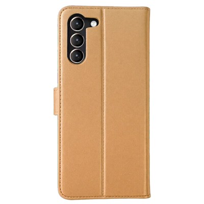 Mey İthalat®  Samsung Galaxy S23 Plus Trend S Plus Kapaklı Kılıf - Gold