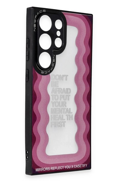 Mey İthalat®  Samsung Galaxy S23 Ultra Kılıf Mirror Desenli Kapak - Mirror - 11