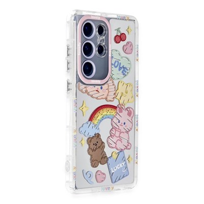 Mey İthalat®  Samsung Galaxy S23 Ultra Kılıf Reflexion Desenli Kapak - Desen 4