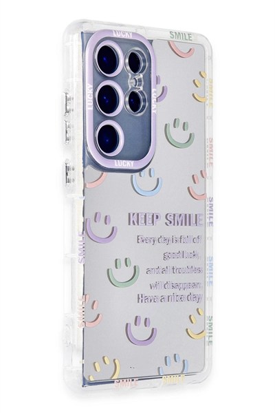 Mey İthalat®  Samsung Galaxy S23 Ultra Kılıf Reflexion Desenli Kapak - Desen 2