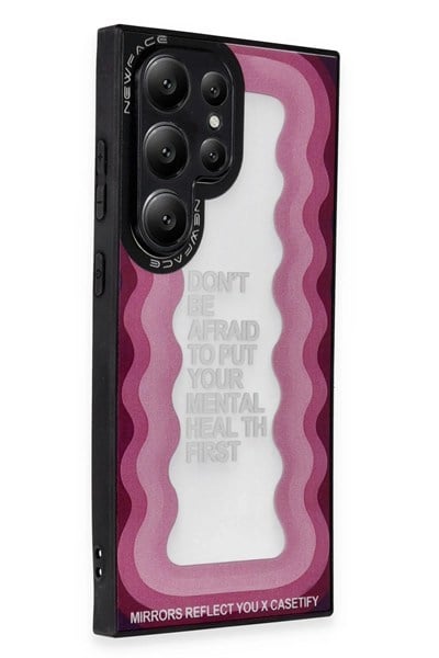 Mey İthalat®  Samsung Galaxy S23 Ultra Kılıf Mirror Desenli Kapak - Mirror - 11