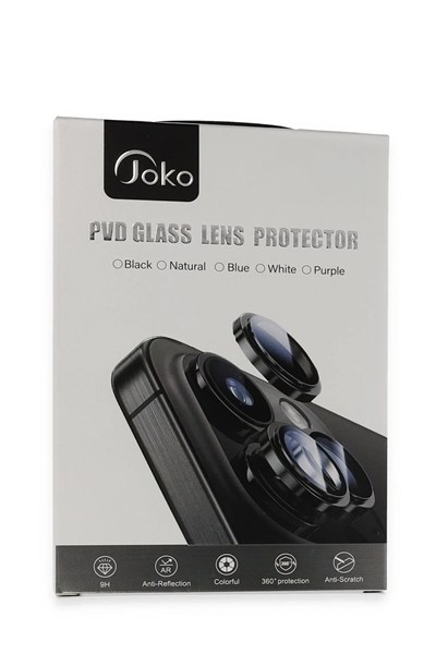Mey İthalat®  Samsung Galaxy S23 Ultra PVD Metal Kamera Lens - Siyah