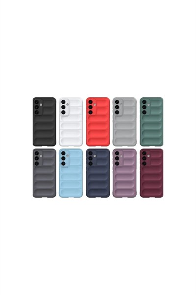 Mey İthalat®  Samsung Galaxy S24 FE Kılıf Optimum Silikon - Siyah