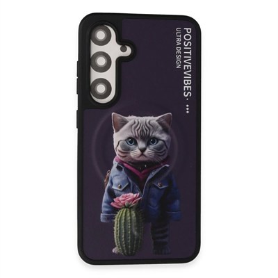Mey İthalat®  Samsung Galaxy S24 Fun Magsafe Kapak - Derin Mor
