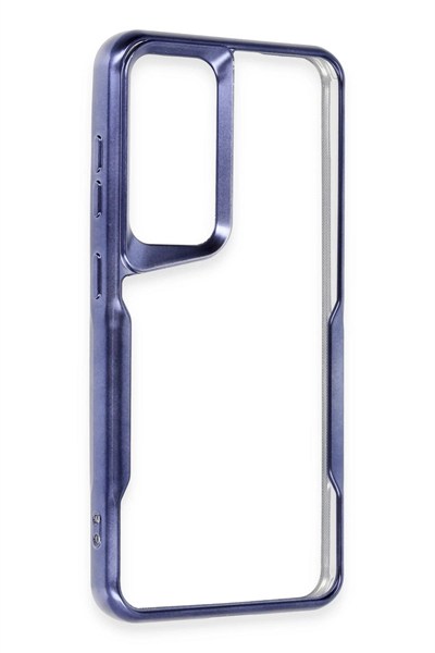 Mey İthalat®  Samsung Galaxy S24 Kılıf Boyi Silikon Kapak - Lacivert