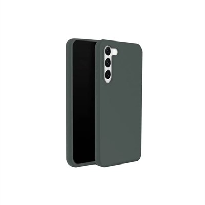 Mey İthalat®  Samsung Galaxy S24 Kılıf First Silikon - Koyu Yeşil
