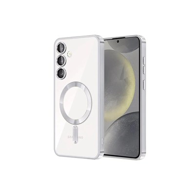 Mey İthalat®  Samsung Galaxy S24 Kılıf Kross Magneticsafe Kapak - Titan Gri