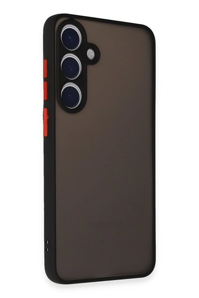 Mey İthalat®  Samsung Galaxy S24 Kılıf Montreal Silikon Kapak - Siyah