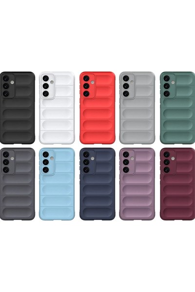 Mey İthalat®  Samsung Galaxy S24 Kılıf Optimum Silikon - Sky Blue