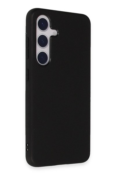 Mey İthalat®  Samsung Galaxy S24 Kılıf Taft Kapak - Siyah