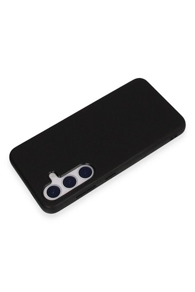 Mey İthalat®  Samsung Galaxy S24 Kılıf Taft Kapak - Siyah