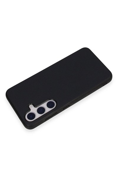 Mey İthalat®  Samsung Galaxy S24 Kılıf Taft Kapak - Lacivert