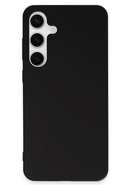Mey İthalat®  Samsung Galaxy S24 Plus Kılıf First Silikon - Siyah