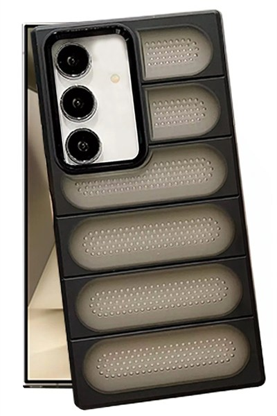 Mey İthalat®  Samsung Galaxy S24 Plus Kılıf Airmax Silikon Kapak - Siyah