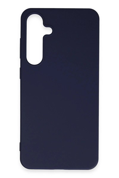 Mey İthalat®  Samsung Galaxy S24 Plus Kılıf First Silikon - Lacivert