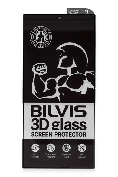 Mey İthalat®  Samsung Galaxy S24 Ultra Bilvis Hayalet Cam Ekran Koruyucu