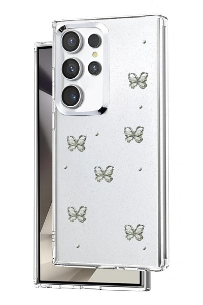 Mey İthalat®  Samsung Galaxy S24 Ultra Fiyonk Desenli Kapak - Desen 9