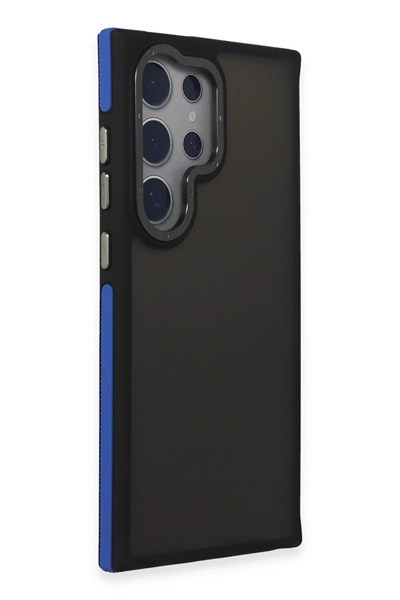 Mey İthalat®  Samsung Galaxy S24 Ultra Harvel Kapak - Lacivert