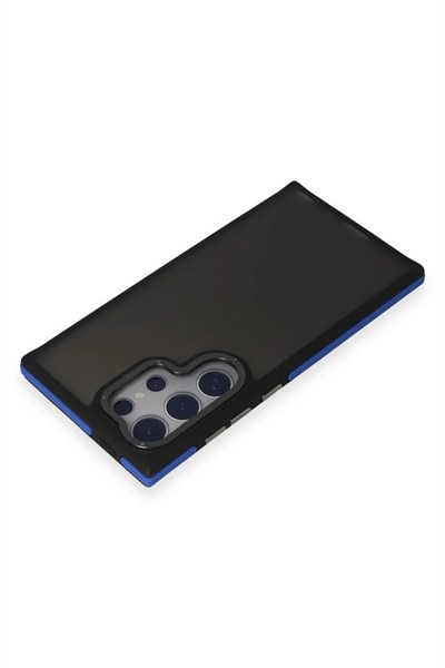 Mey İthalat®  Samsung Galaxy S24 Ultra Harvel Kapak - Lacivert