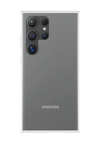 Mey İthalat®  Samsung Galaxy S24 Ultra Kılıf Lüx Şeffaf Silikon