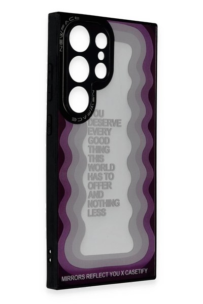 Mey İthalat®  Samsung Galaxy S24 Ultra Kılıf Mirror Desenli Kapak - Mirror - 5