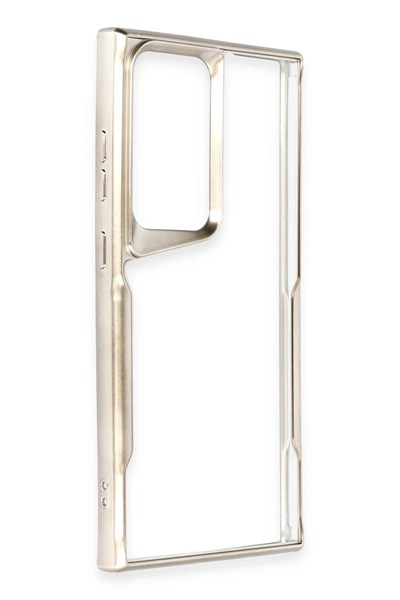 Mey İthalat®  Samsung Galaxy S24 Ultra Kılıf Boyi Silikon Kapak - Titan Gri