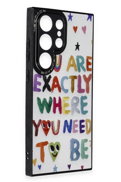 Mey İthalat®  Samsung Galaxy S24 Ultra Kılıf Mirror Desenli Kapak - Mirror - 10