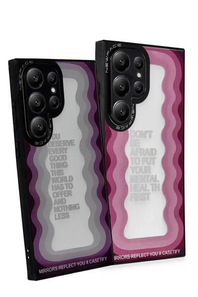 Mey İthalat®  Samsung Galaxy S24 Ultra Kılıf Mirror Desenli Kapak - Mirror - 10