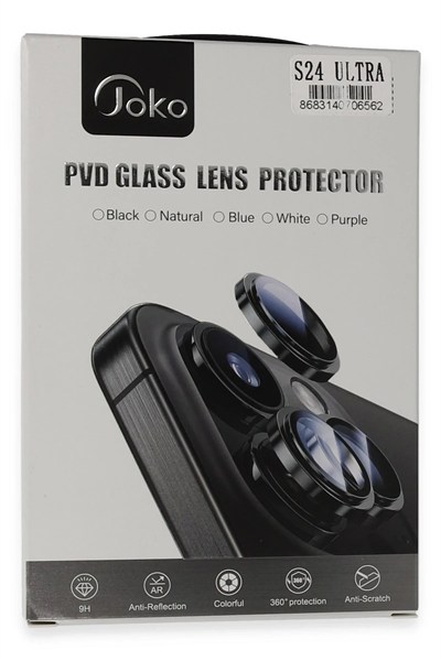 Mey İthalat®  Samsung Galaxy S24 Ultra PVD Metal Kamera Lens - Gold