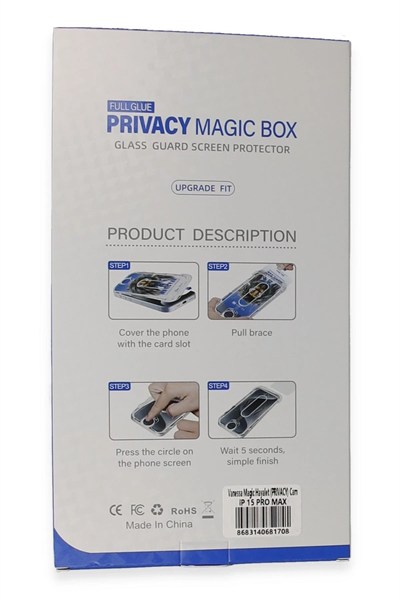 Mey İthalat®  Samsung Galaxy S24 Ultra Vanessa Magic Hayalet Cam