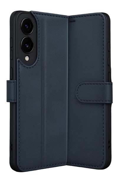 Mey İthalat®  Samsung Galaxy S25 Edge Trend S Plus Kapaklı Kılıf - Lacivert