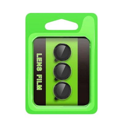 Mey İthalat®  Samsung Galaxy S25 FE Raze Metal Kamera Lens - Siyah