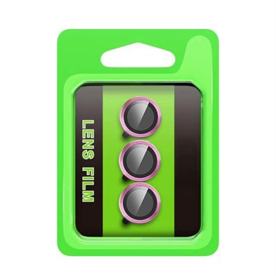 Mey İthalat®  Samsung Galaxy S25 FE Raze Metal Kamera Lens - Pembe