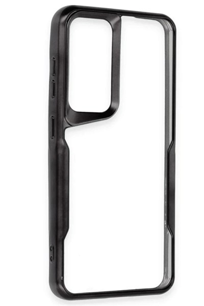 Mey İthalat®  Samsung Galaxy S25 Kılıf Boyi Silikon Kapak - Siyah