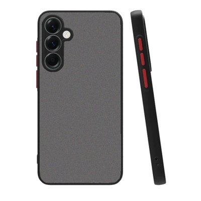 Mey İthalat®  Samsung Galaxy S25 Plus Kılıf Montreal Silikon Kapak - Siyah