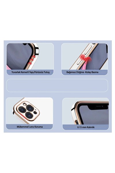 Mey İthalat®  Samsung Galaxy S25 Plus Kılıf Volet Silikon - Mavi
