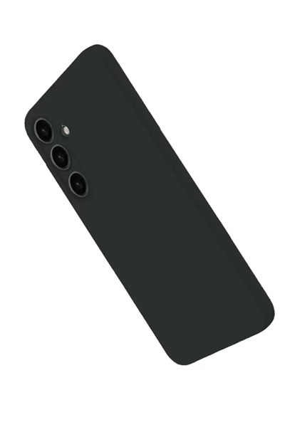 Mey İthalat®  Samsung Galaxy S25 Plus Kılıf Nano içi Kadife Silikon - Siyah