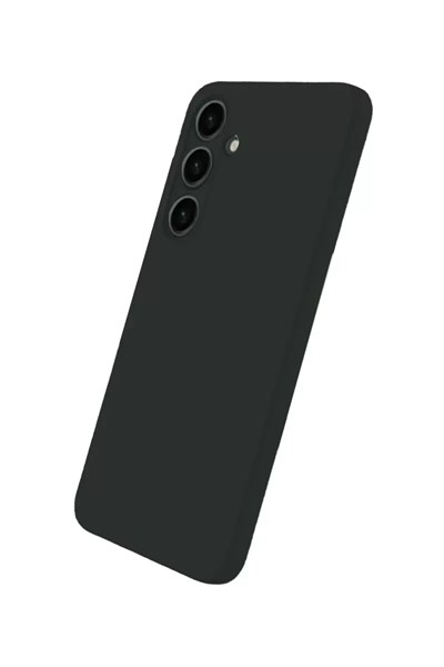 Mey İthalat®  Samsung Galaxy S25 Plus Kılıf Nano içi Kadife Silikon - Siyah