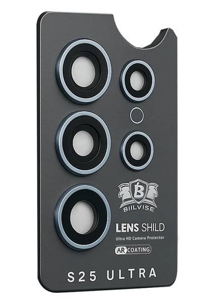 Mey İthalat®  Samsung Galaxy S25 Ultra Bilvis Titan Kamera Lens - Lacivert