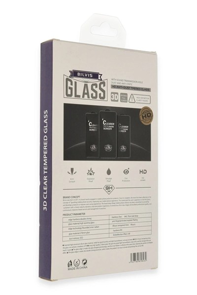 Mey İthalat®  Samsung Galaxy S25 Ultra Bilvis 3D Cam Ekran Koruyucu