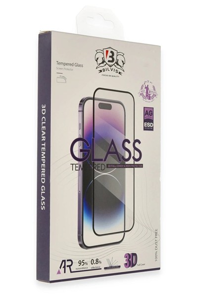 Mey İthalat®  Samsung Galaxy S25 Ultra Bilvis 3D Cam Ekran Koruyucu