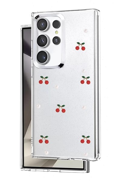 Mey İthalat®  Samsung Galaxy S25 Ultra Fiyonk Desenli Kapak - Desen 9