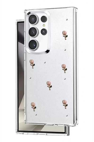 Mey İthalat®  Samsung Galaxy S25 Ultra Fiyonk Desenli Kapak - Desen 6